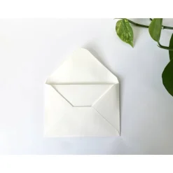 3 - 50 Stück Karten wahlweise mit Umschlag Klappkarten aus Kraftpapier cremeweiß