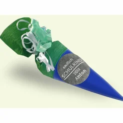 15 Aufkleber | Schulkind - Bunte Wimpel - personalisierbar | Schulanfang, Aufkleber zur Einschulung in Holzoptik braun