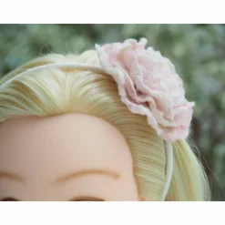 * BEZAUBERNDES BLÜTENACCESSOIRES * IN PASTELTÖNEN * 82% WOLLE 18% SEIDE * HANDANFERTIGUNG * ANLÄSSE * VIELE TRAGEMÖGLICH