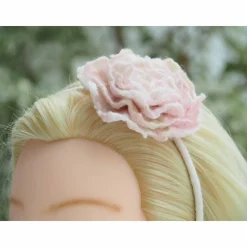 * BEZAUBERNDES BLÜTENACCESSOIRES * IN PASTELTÖNEN * 82% WOLLE 18% SEIDE * HANDANFERTIGUNG * ANLÄSSE * VIELE TRAGEMÖGLICH