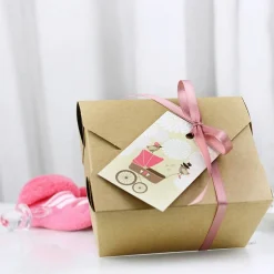 10 Boxen+10 Geschenkanhänger Baby  /// ABVERKAUF