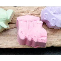 4 bunte Tafelkreiden Flugzeug Schiff Auto Eisenbahn* Malkreiden Straßenkreiden Einschulung Geburtstag Mottogeburtstag Ad