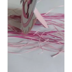 10 Einladungskarten zur Taufe, Schaukelkarte, Schaukelpferd, Rocker Card