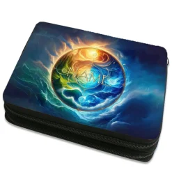 4 Elemente Federmäppchen inkl. Inhalt mit Name / personalisierbar