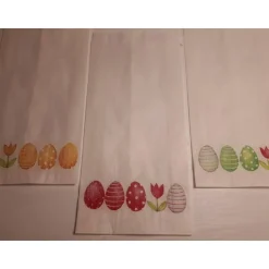 8 er Set Geschenktüten kunterbunte Ostereier