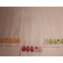 8 er Set Geschenktüten kunterbunte Ostereier