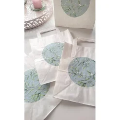 3 er Set Geschenktüten mit Mistelzweigen