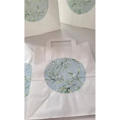 3 er Set Geschenktüten mit Mistelzweigen