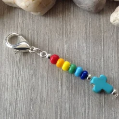 1 farbenfrohes Gastgeschenke / Mitbringsel / Mitgebsel / Charms