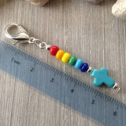 1 farbenfrohes Gastgeschenke / Mitbringsel / Mitgebsel / Charms