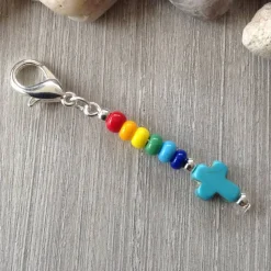 1 farbenfrohes Gastgeschenke / Mitbringsel / Mitgebsel / Charms