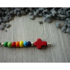 1 farbenfrohes Gastgeschenk / Mitbringsel / Mitgebsel / Charm