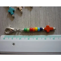 1 farbenfrohes Gastgeschenk / Mitbringsel / Mitgebsel / Charm