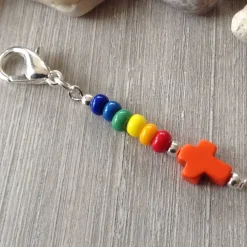 1 farbenfrohes Gastgeschenke / Mitbringsel / Mitgebsel / Charms