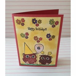 6. Geburtstag - Geburtstagskarte