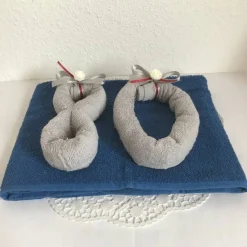 80. Geburtstag Frau Mann Jahreszahl 80 Geschenk runder Geburtstag Jubiläum Handtuch