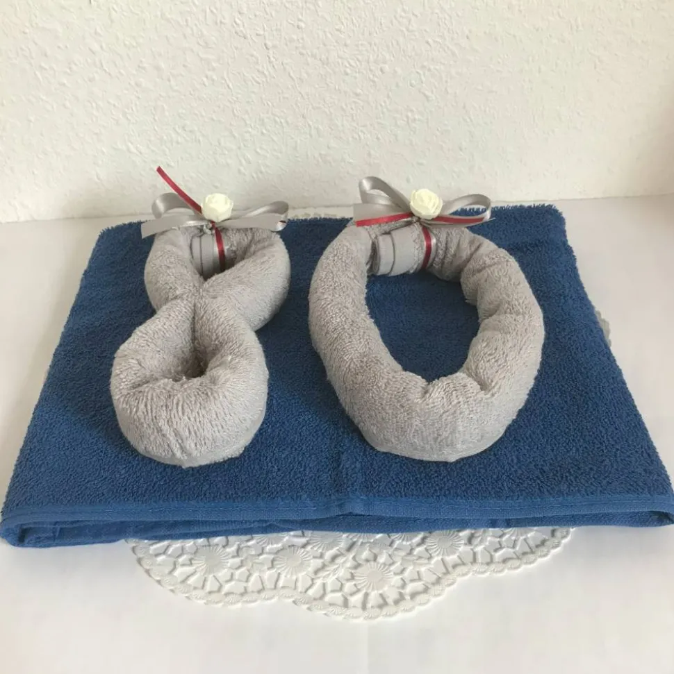 80. Geburtstag Frau Mann Jahreszahl 80 Geschenk runder Geburtstag Jubiläum Handtuch