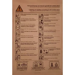 2 in 1 Kerzenhalter mit Einschieber nach Wahl