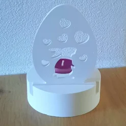 2 in 1 Kerzenhalter mit Einschieber nach Wahl