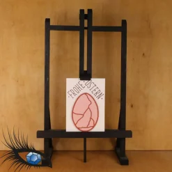 ►2022-0015◄ Karte A7 - OSTERN - "Frohe Ostern + Osterei"