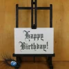 ►2021-0206◄ Karte B6 - GEBURTSTAG "Happy Birthday"