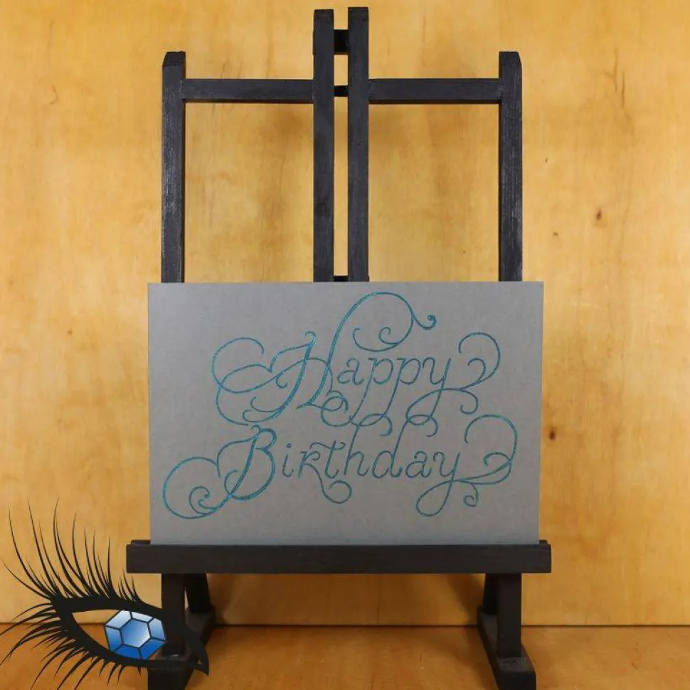 ►2021-0152◄ Karte B6 - GEBURTSTAG "Happy Birthday"