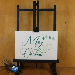 ►2021-0201◄ Karte B6 - WEIHNACHTEN "Merry Christmas"