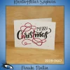 ►2019-0447◄ Karte B6 - WEIHNACHTEN "Merry Christmas"
