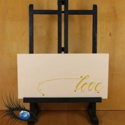 ►2021-0156◄ Karte Din lang - LIEBE "Love"