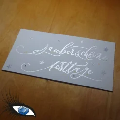 ►2023-0063◄ Karte Din lang - WEIHNACHTEN - Zauberschöne Festtage