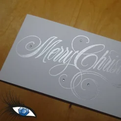 ►2023-0045◄ Karte Din lang - WEIHNACHTEN - Merry Christmas