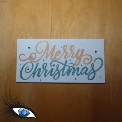 ►2023-0055◄ Karte Din lang - WEIHNACHTEN - Merry Christmas