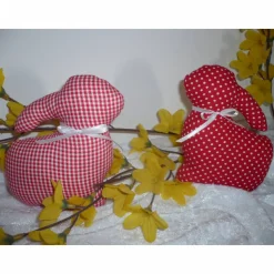 2 kleine süsse Osterhäschen aus Stoff * Osterdeko * Ostergeschenk *