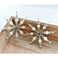 2 kleine Weihnachtssterne // Deko