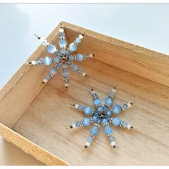 2 kleine Weihnachtssterne // Deko