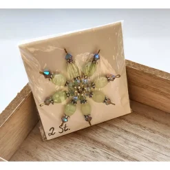 2 kleine Weihnachtssterne // Deko