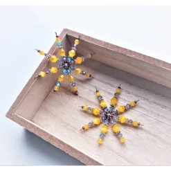 2 kleine Weihnachtssterne // Deko