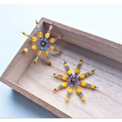 2 kleine Weihnachtssterne // Deko