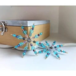 2 kleine Weihnachtssterne // Deko