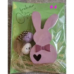 1 Osterhase aus Raysin – liebevolles Gastgeschenk, Mitbringsel oder kleiner Ostergruß