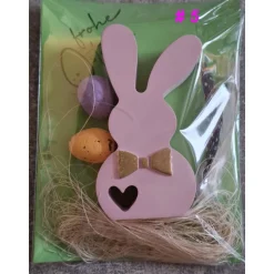 1 Osterhase aus Raysin – liebevolles Gastgeschenk, Mitbringsel oder kleiner Ostergruß