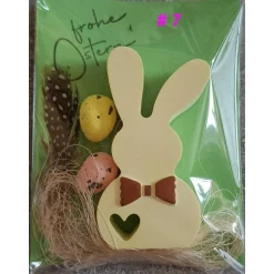 1 Osterhase aus Raysin – liebevolles Gastgeschenk, Mitbringsel oder kleiner Ostergruß