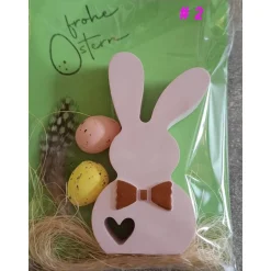 1 Osterhase aus Raysin – liebevolles Gastgeschenk, Mitbringsel oder kleiner Ostergruß