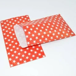 10 Papierbeutel "Sterne Color"