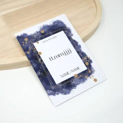 50 personalisierte A6 Save the Date Karte Celestial Sternzeichen |  Mitternachtshimmel