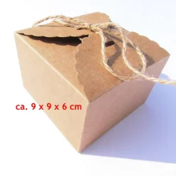 5 quadratische Geschenkboxen Geschenkkartons Verpackungen Schachtel