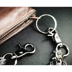 4 reihige Hosenkette, Schlüsselkette, Portemonnaie Kette