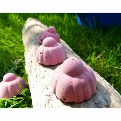 2 rote/bunte TafelKreiden 