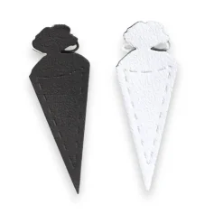 20 Schultüten gestanzt aus Tonkarton & glitzerndem Moosgummi – Streudeko & Stanzteile für Schulanfang & Minischultüte