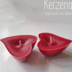 2 Schwimmende Herzen zum Valentinstag und Hochzeit